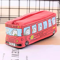 All Aboard Creative Bus Pencil Pouch