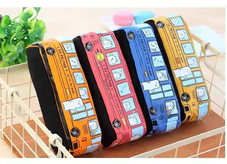 All Aboard Creative Bus Pencil Pouch
