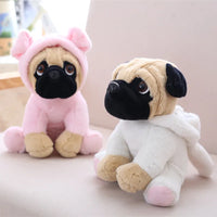 Stuffed Simulation Dogs Plush Pug Lovely Puppy Pet Toy Plush Animal Toy Children Kids Birthday Christmas Gifts - Bear Hugs