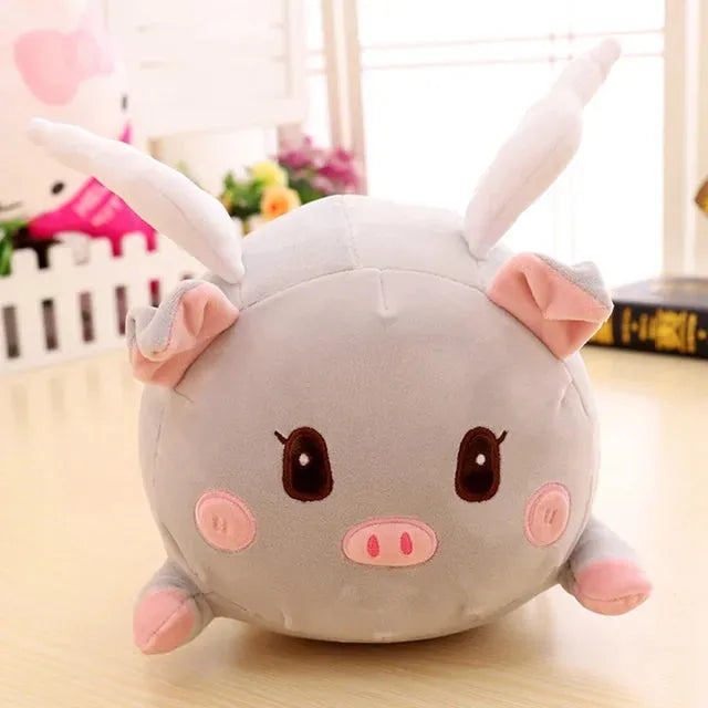 Flying Piggy Pillow Plushie (45 cm)