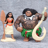 Figurines d'action Vaiana d'Ocean's Allies (lot de 5) 