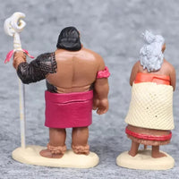 Figurines d'action Vaiana d'Ocean's Allies (lot de 5) 