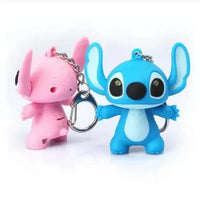 Luminous Love Notes Stitch Keychain