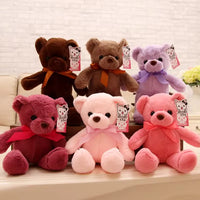 Ribbon Tie Stuffed Teddy (35 cm)