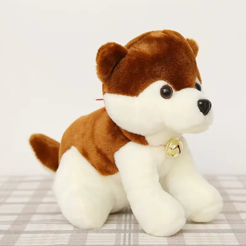 Adorable Sitting Husky Plushie (40 cm)