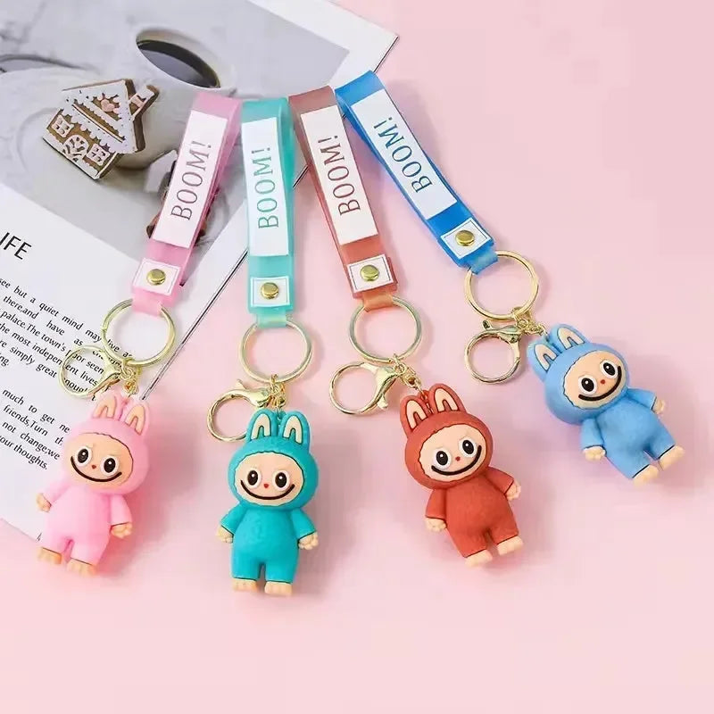 Boom Buddy Standing Labubu Keychain