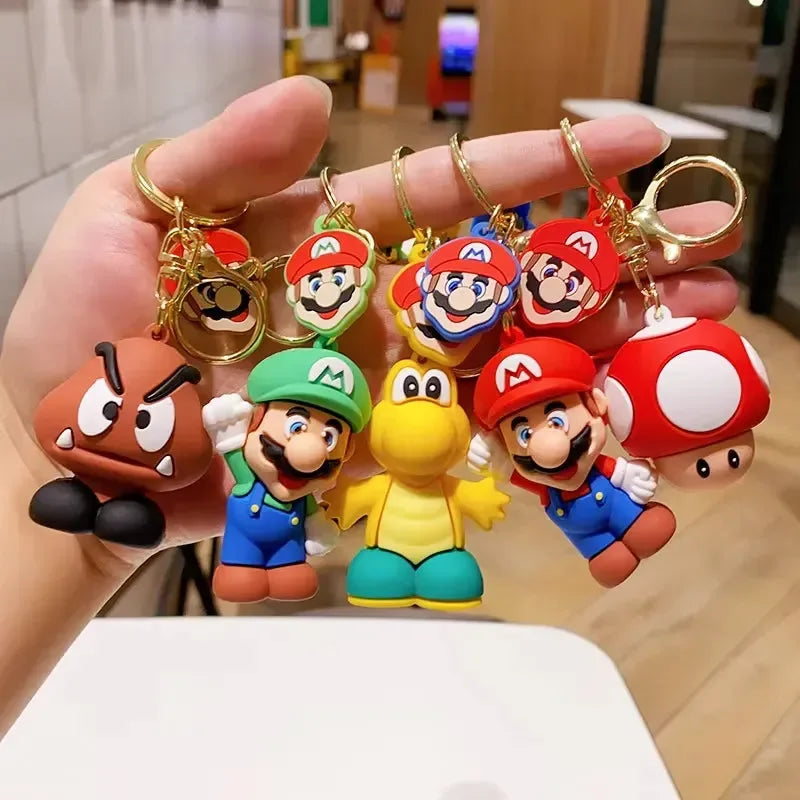 Super Mario Power-Up 3D Keychain