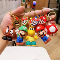 Super Mario Power-Up 3D Keychain