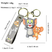 Friendly Foe Tom & Jerry Keychain