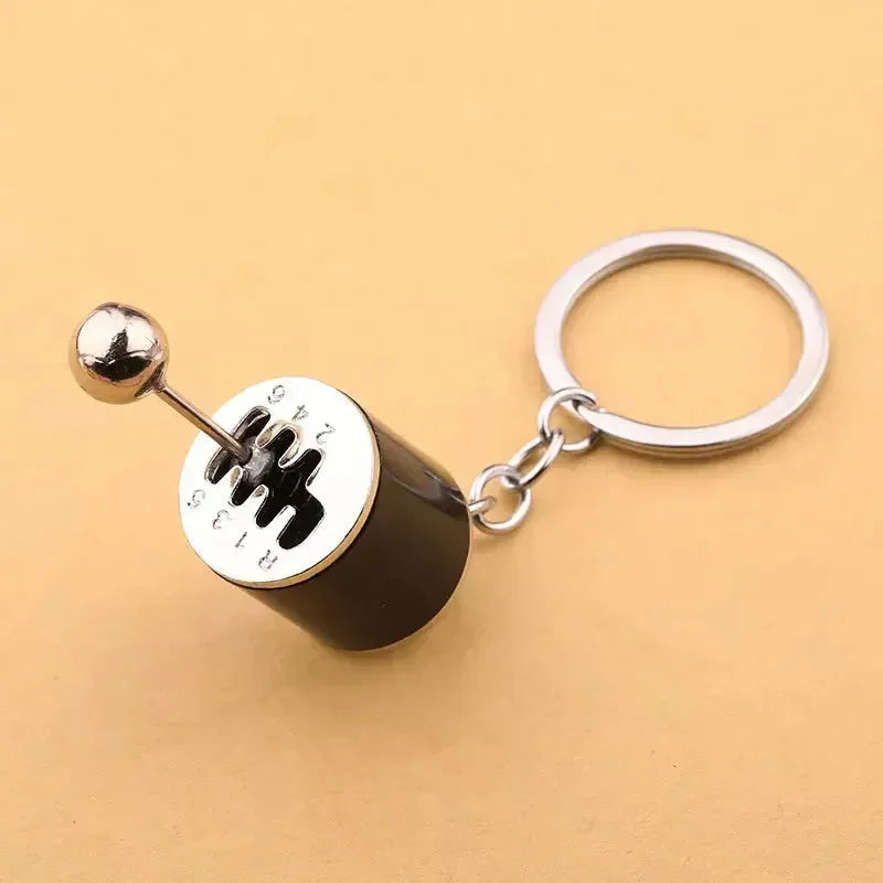 Car Gear Box Metal Keychain