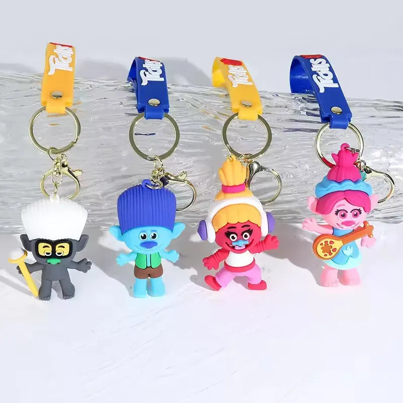 3D Trolls Keychain