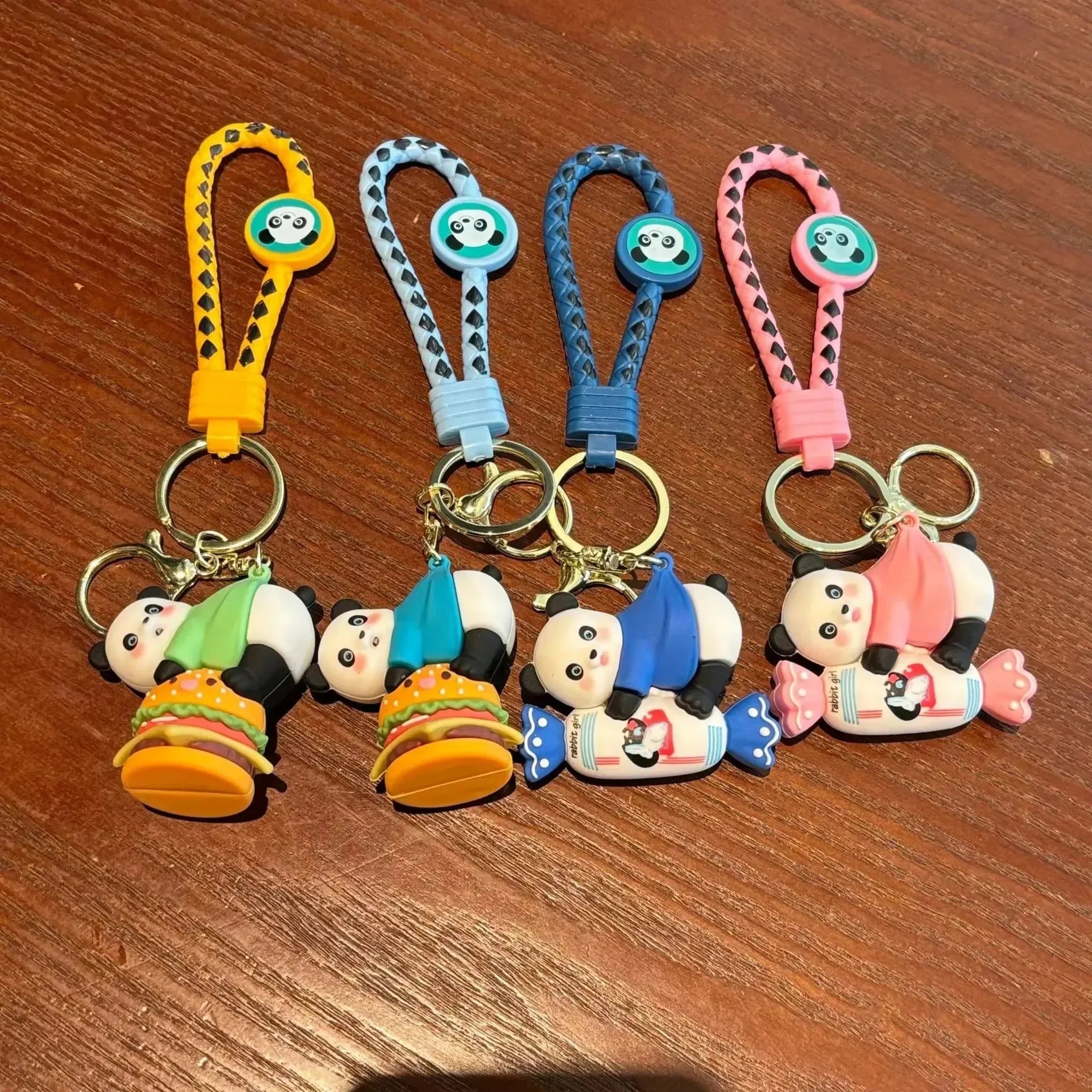 Panda Snack Pack Keychain