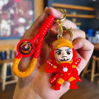 Superheroes Assemble 3D Keychain