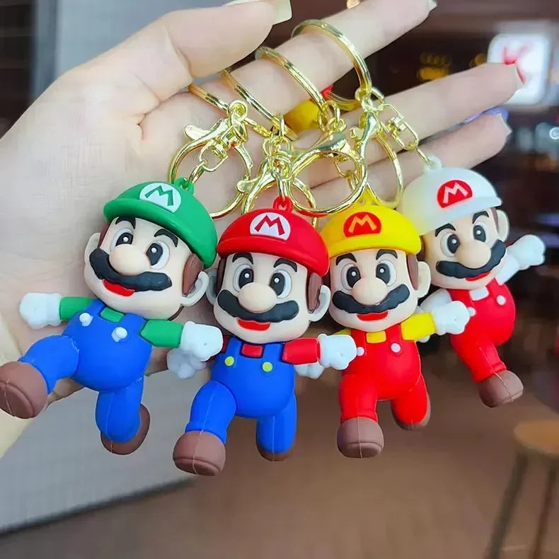 Super Mario Mushroom Marathon Keychain