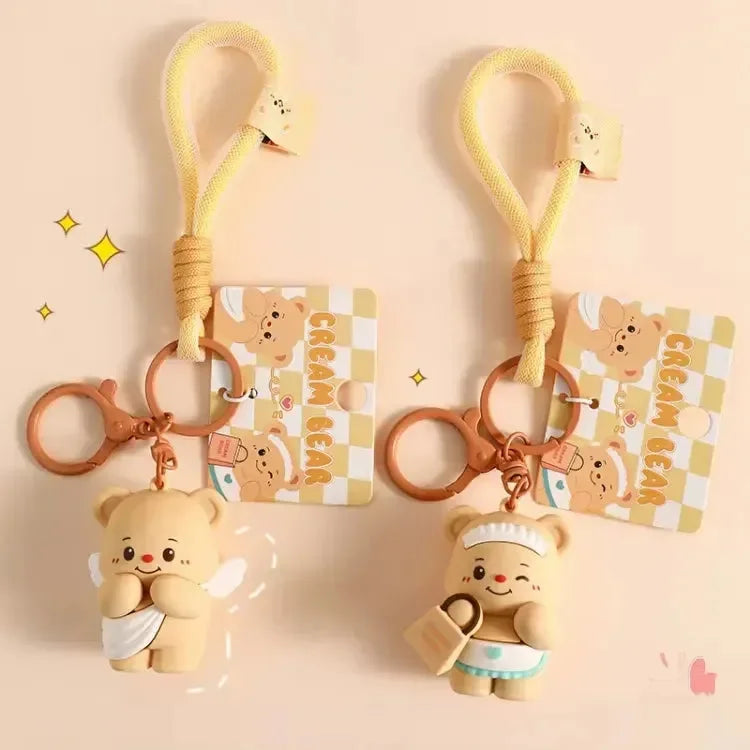 Honeyheart Butter Bear 3D Keychain