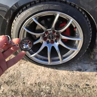 Torque Tag Wheel Keychain