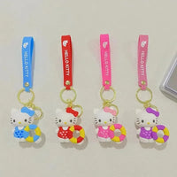 Hello Kitty Poolside Paradise Keychain