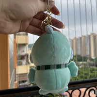 Gloomy Hangyodon Plush Keychain