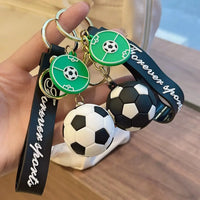 Kick It Now Premium Football Keychain