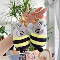 Porte-clés en peluche Buzzing Shark Buddy 