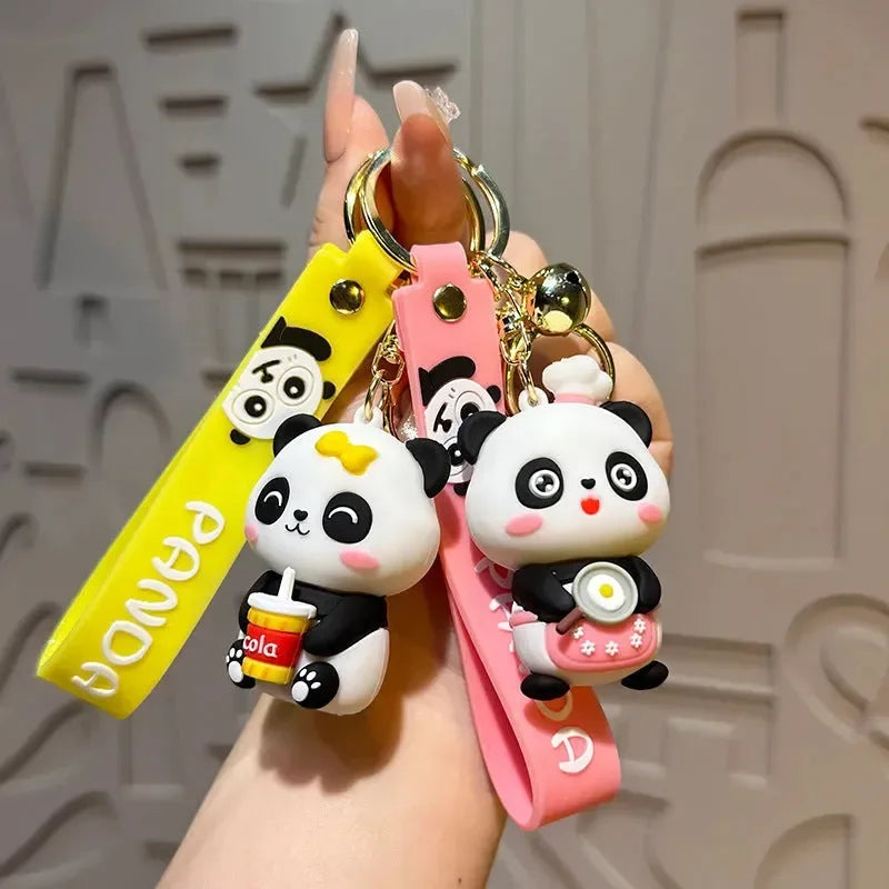 Panda Sweet Treat Grab Keychain