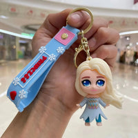 Frozen Princess Crew 3D Keychain