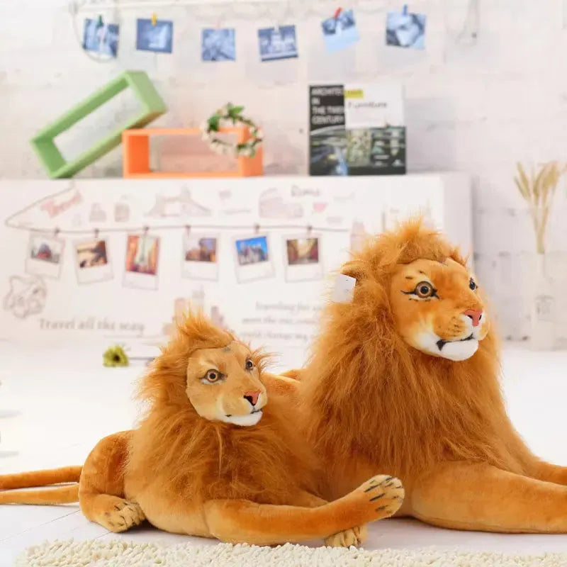 Simulation Big Cat Plush Toy