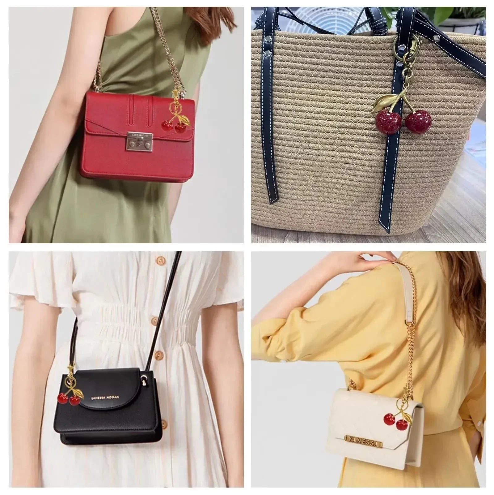 Double Cherry Delight Keychain