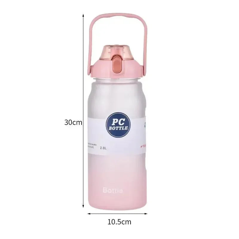 Dodge Tritan Frosted Water Bottle (2000 ml)