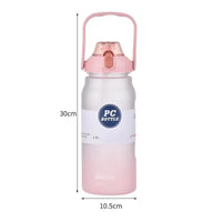 Dodge Tritan Frosted Water Bottle (2000 ml)