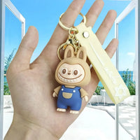 Gradient Vibes Laboobu 3D Keychain
