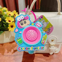 Shinchan Record & Announce Keychain