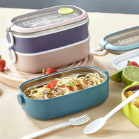 Healthy Double Layer Lunch Box