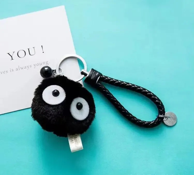 Totoro Elf Plush Keychain