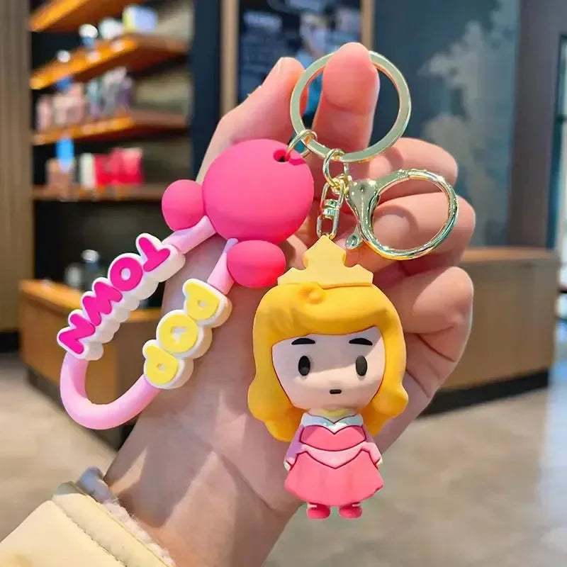 Pop Town DSNY Princess Keychain