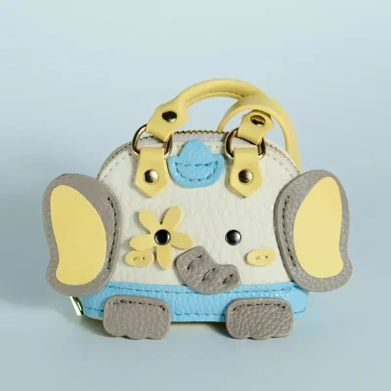 Pendentif mini sac éléphant monogramme 