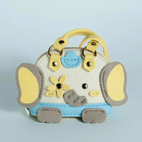 Pendentif mini sac éléphant monogramme 