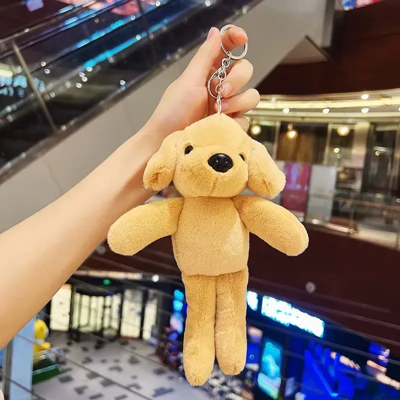 Pocket Pups Plush Dog Keychain