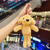Pocket Pups Plush Dog Keychain