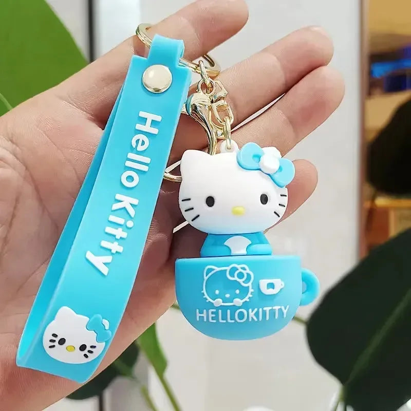 Hello Kitty Sweet Sip 3D Keychain
