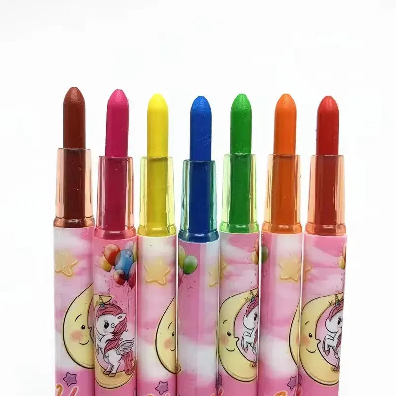 Sanrio Rainbow Crayon Set (12 Pcs)