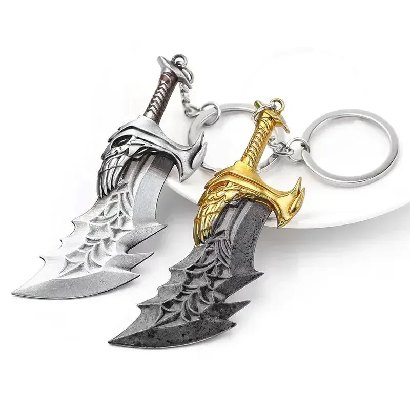 Kratos Blades Of Chaos GOW Keychain