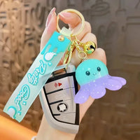 Lumino-Octo LED Octopus Keychain