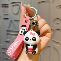 Panda Sweet Treat Grab Keychain
