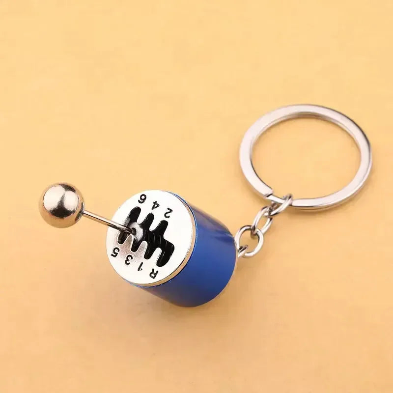 Car Gear Box Metal Keychain