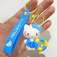 Hello Kitty Poolside Paradise Keychain