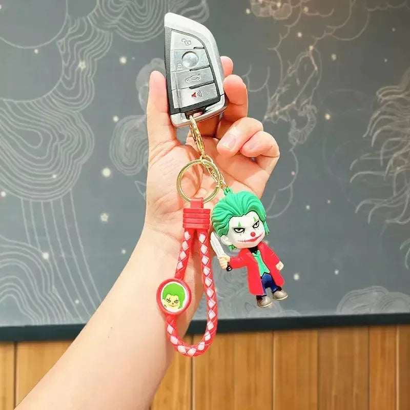 Smile of Insanity Joker Keychain