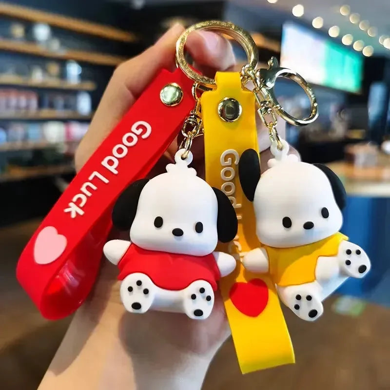 Kawaii Pochacco Fun Hues Keychain
