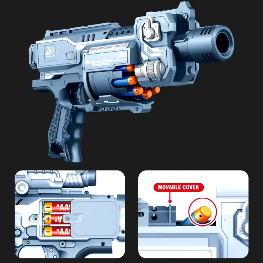 Blaze Storm Soft Foam Blaster Gun