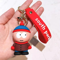 Quirky South Park Squad Keychain